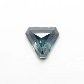 1.07ct 6.07x5.97x3.30mm Shield Rosecut Sapphire 22434-73