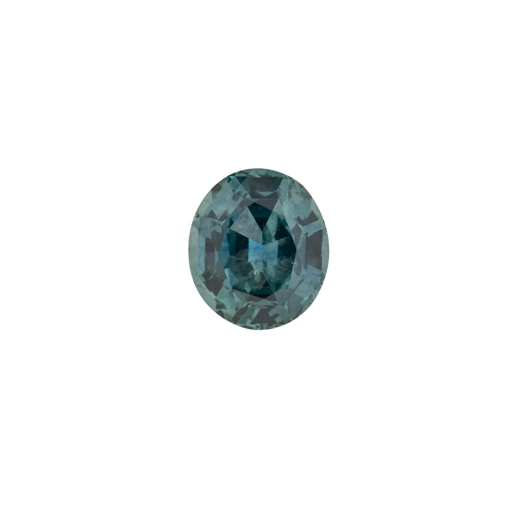 1.84ct Oval Cut Teal Blue Montana Sapphire SO461