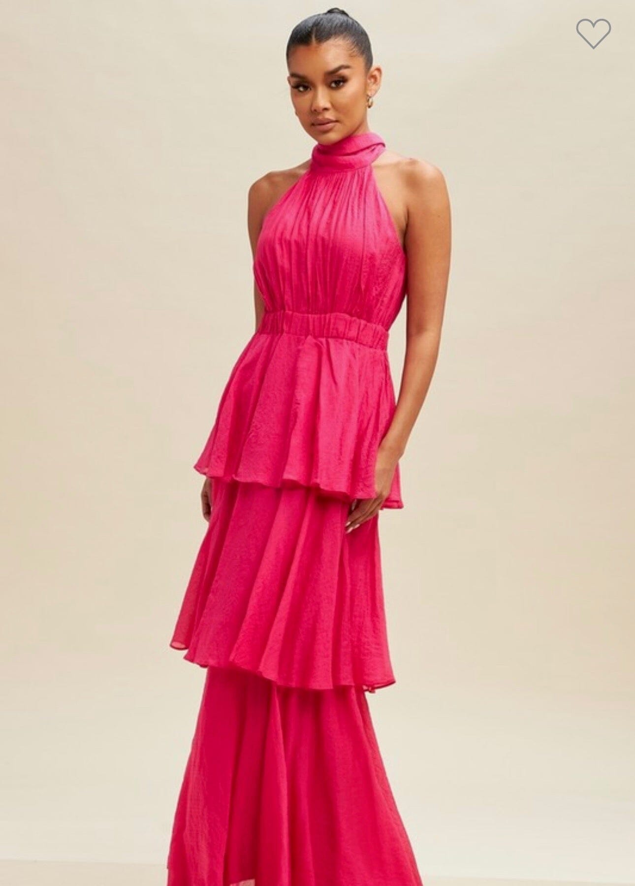 Angelica Ruffle Maxi Dress