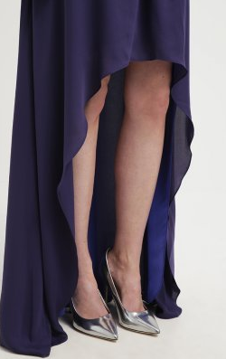 Aubergine Cocktail Gown