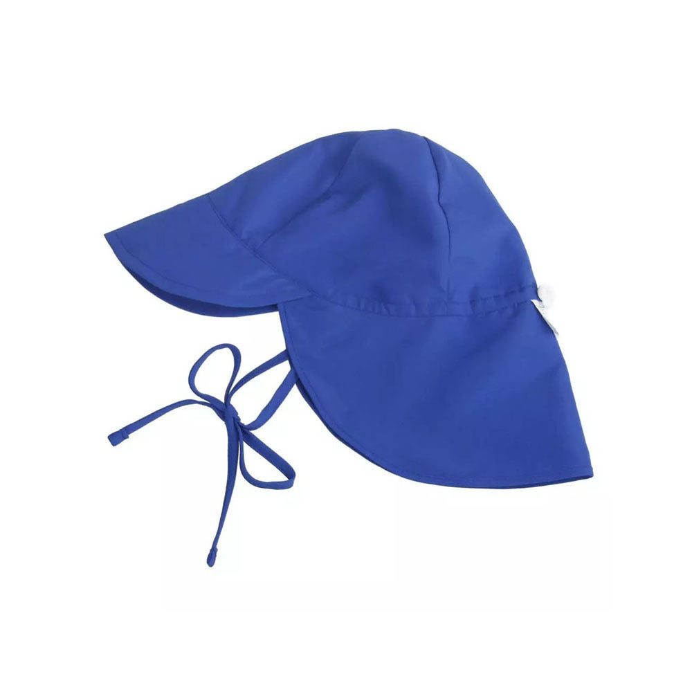 Baby Beach Flap Hat — Royal Blue