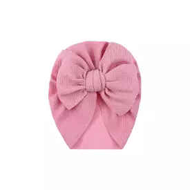 Calla Baby Turban Hat in Peony