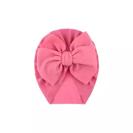 Calla Baby Turban Hat in Rose