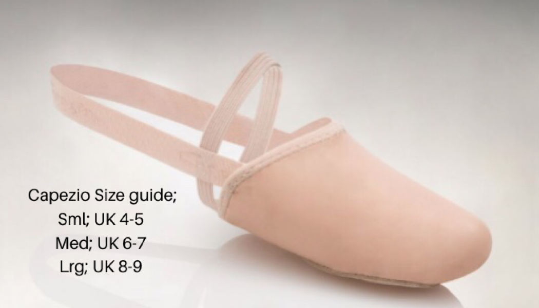 Capezio Leather Pirouette II Half Shoe H062