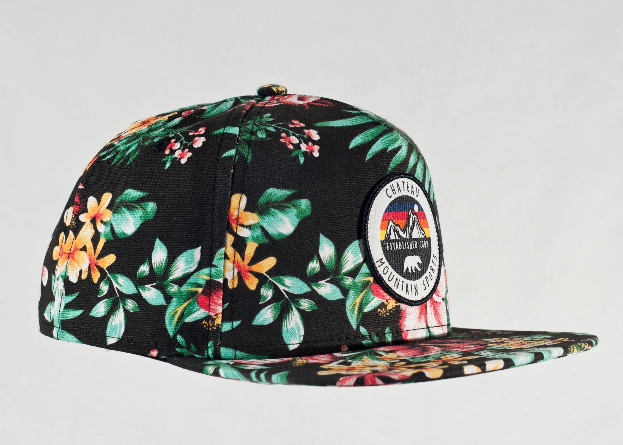 CMS Circular Badge Floral Ball Cap