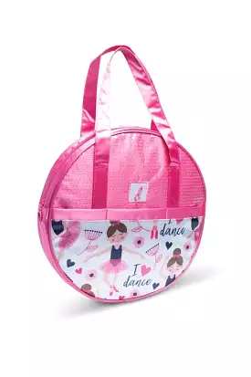 Danshuz I LOVE DANCE CARTOON BALLERINA HAT BOX BAG - B21500