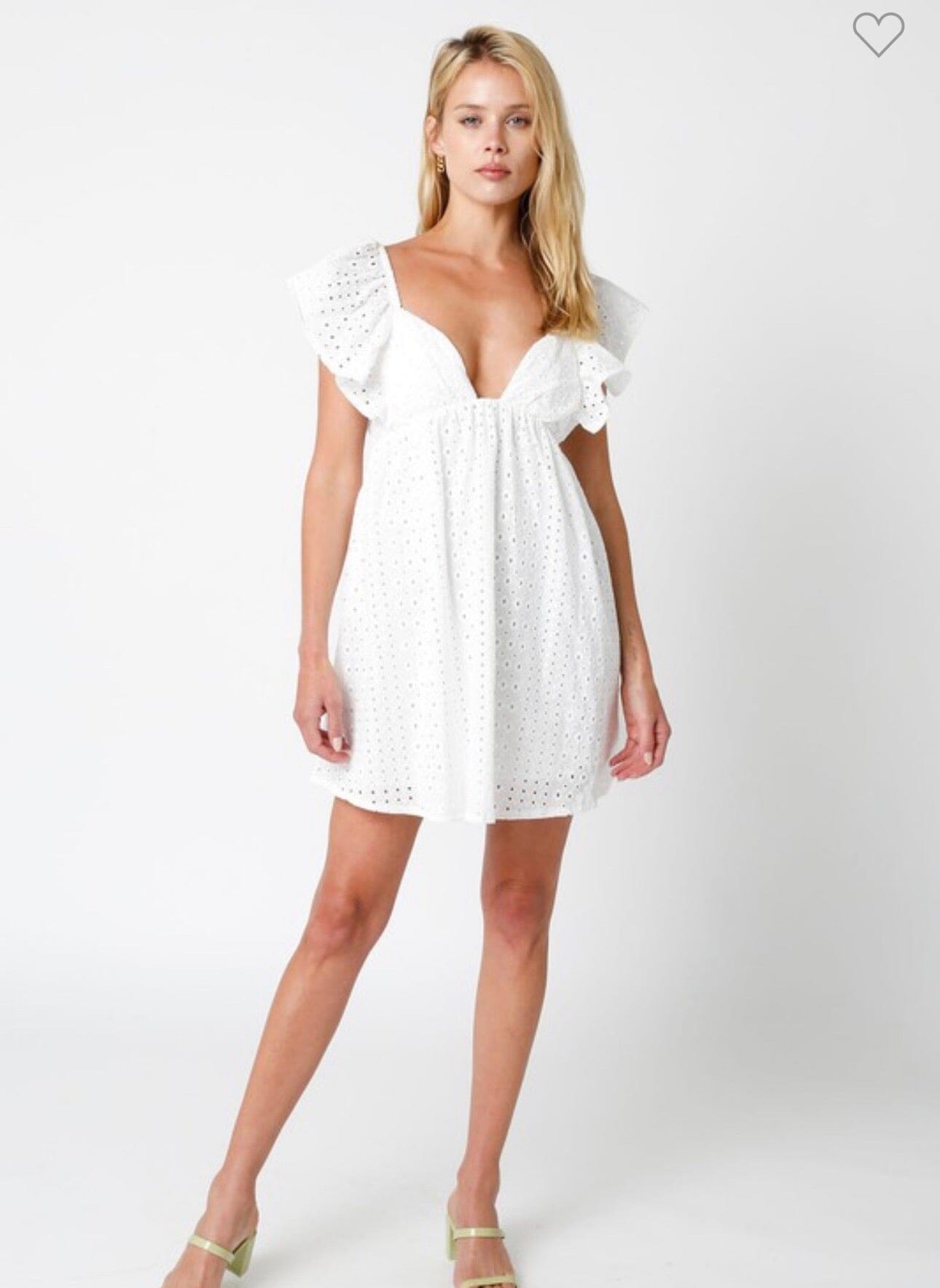 Eyelet By The Sea Dress