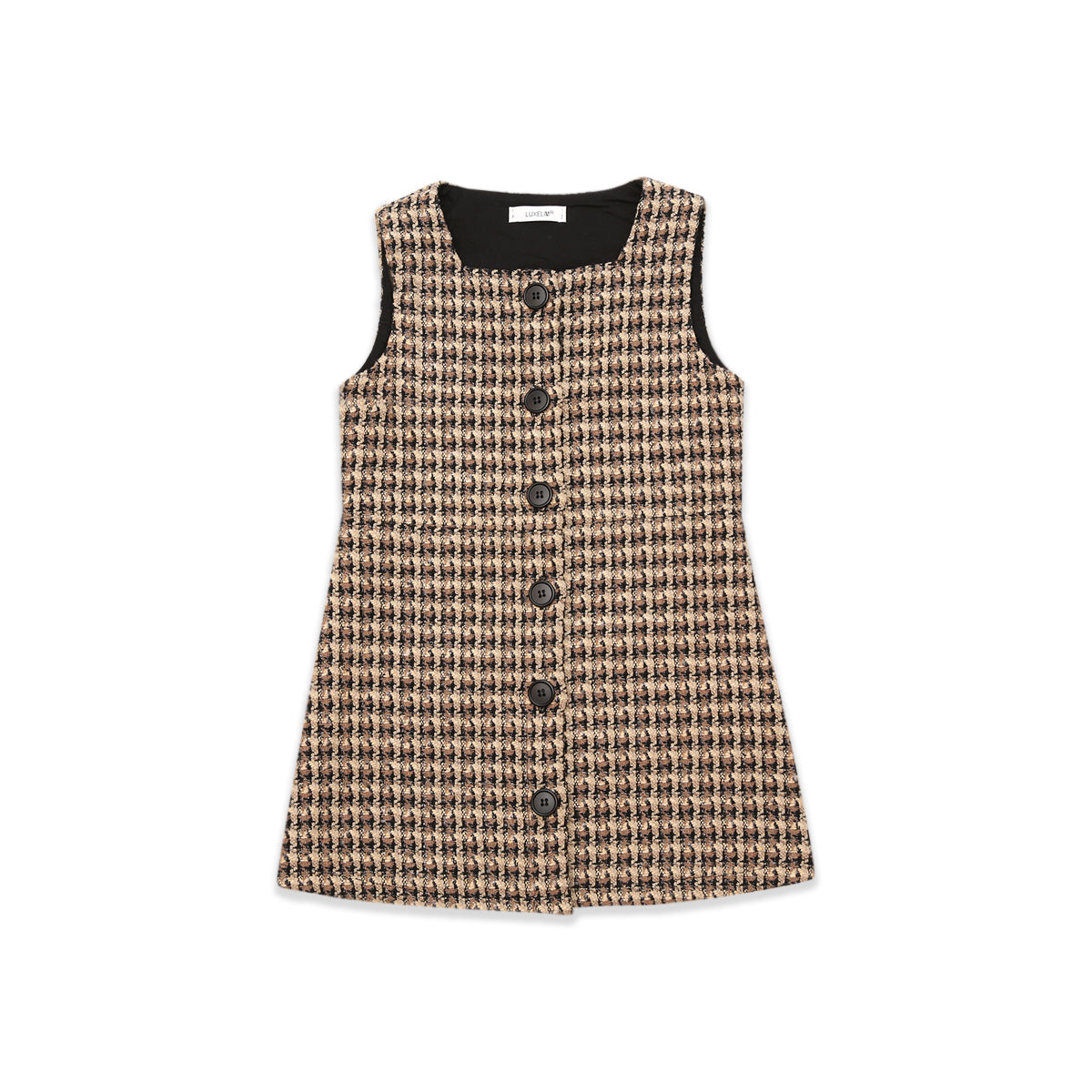 Gina Tweed Pinafore-Dress