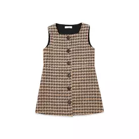 Gina Tweed Pinafore-Dress