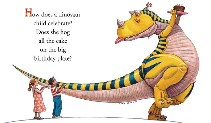 How Do Dinosaurs Say Happy Birthday?