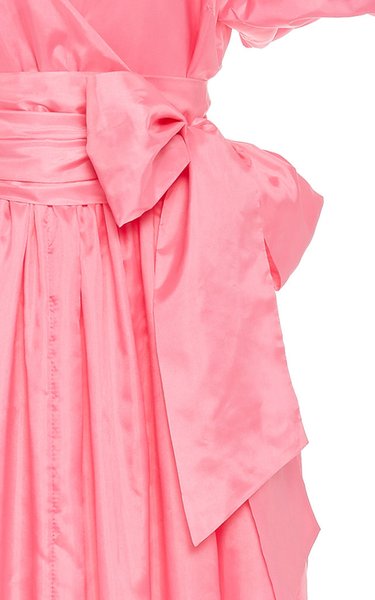 Ida Ruffled Taffeta Gown