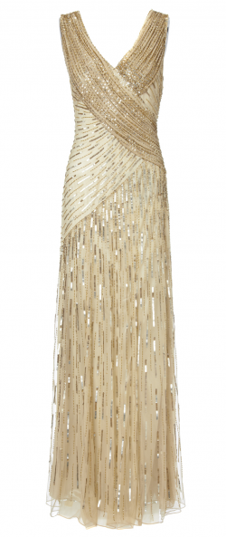 Juliet Sequin Gown Gold