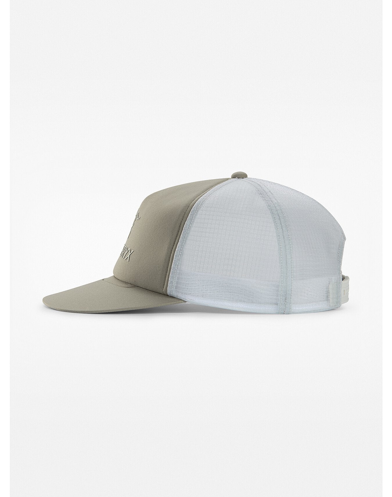 Logo Trucker Flat Brim Hat Men's