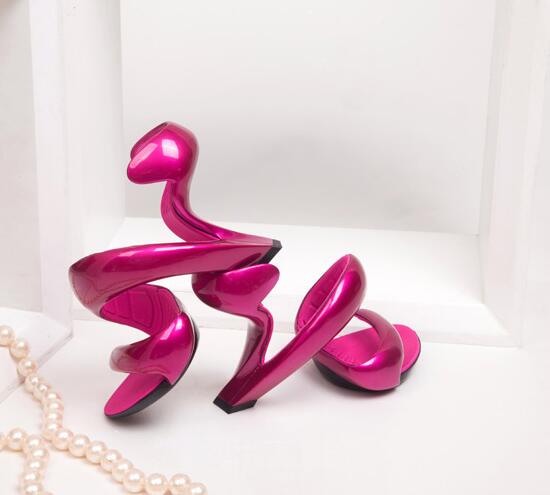 Lucidity Swirl Design Heel