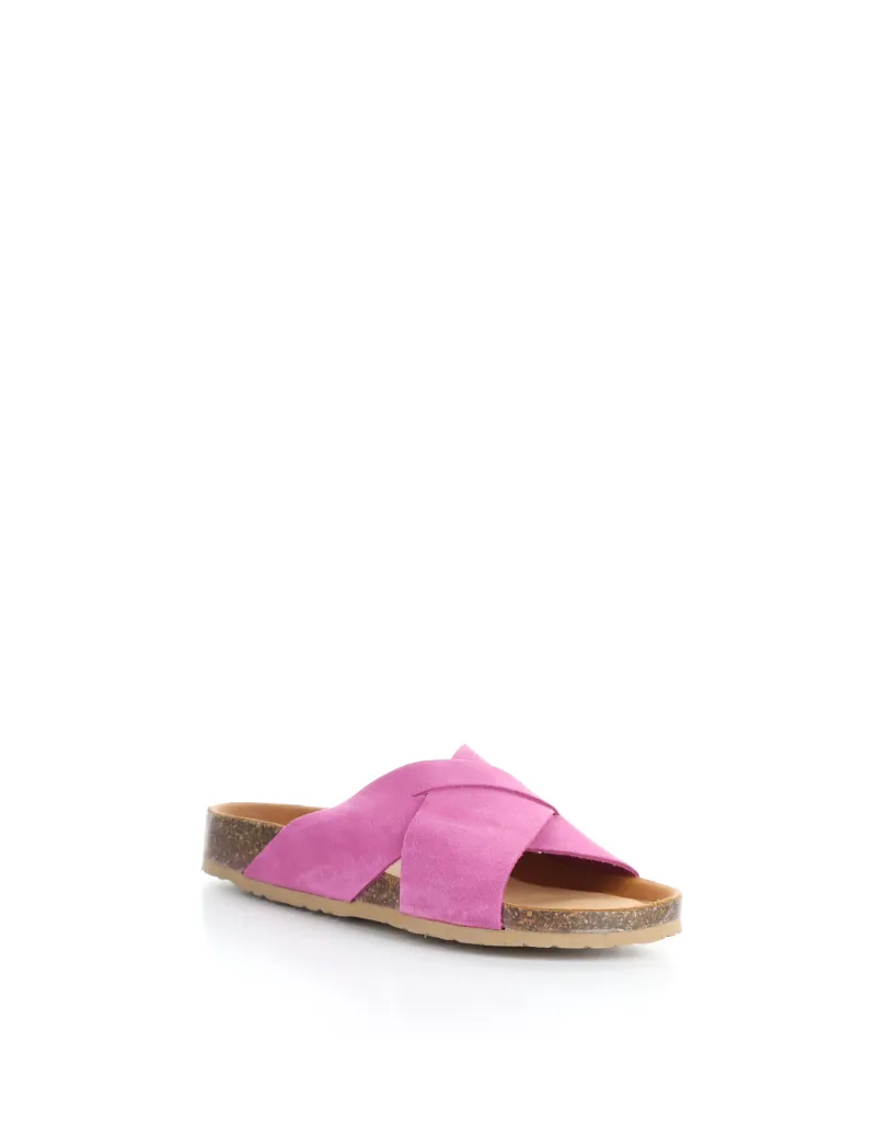 MAISIE X STRAP CORK SOLE SLIDE