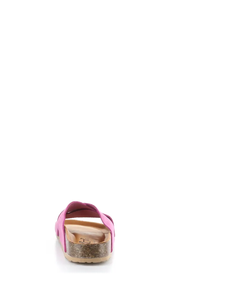 MAISIE X STRAP CORK SOLE SLIDE