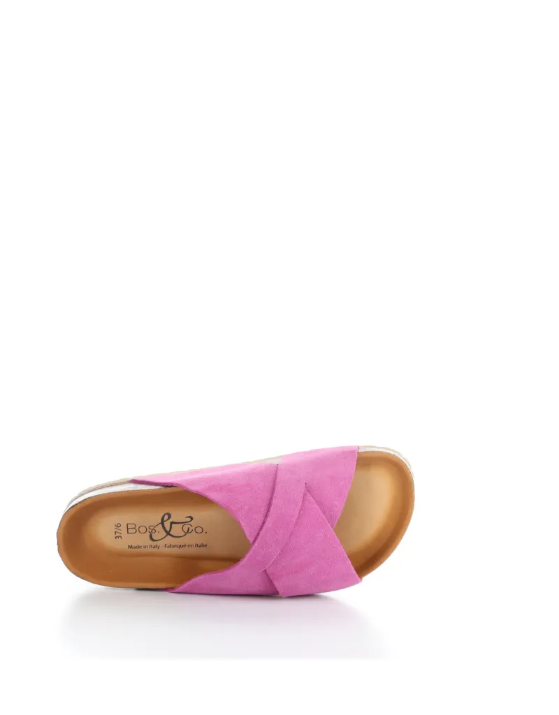 MAISIE X STRAP CORK SOLE SLIDE