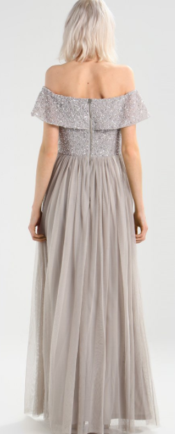 Maura Silver Gown