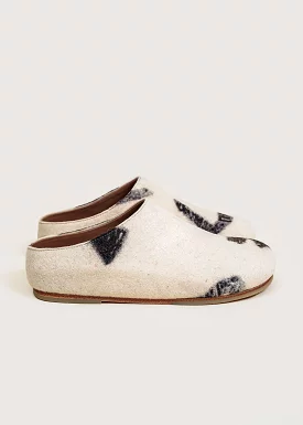 Merle Felt Mono Mule