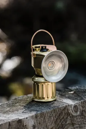 Miners Lantern - Brass