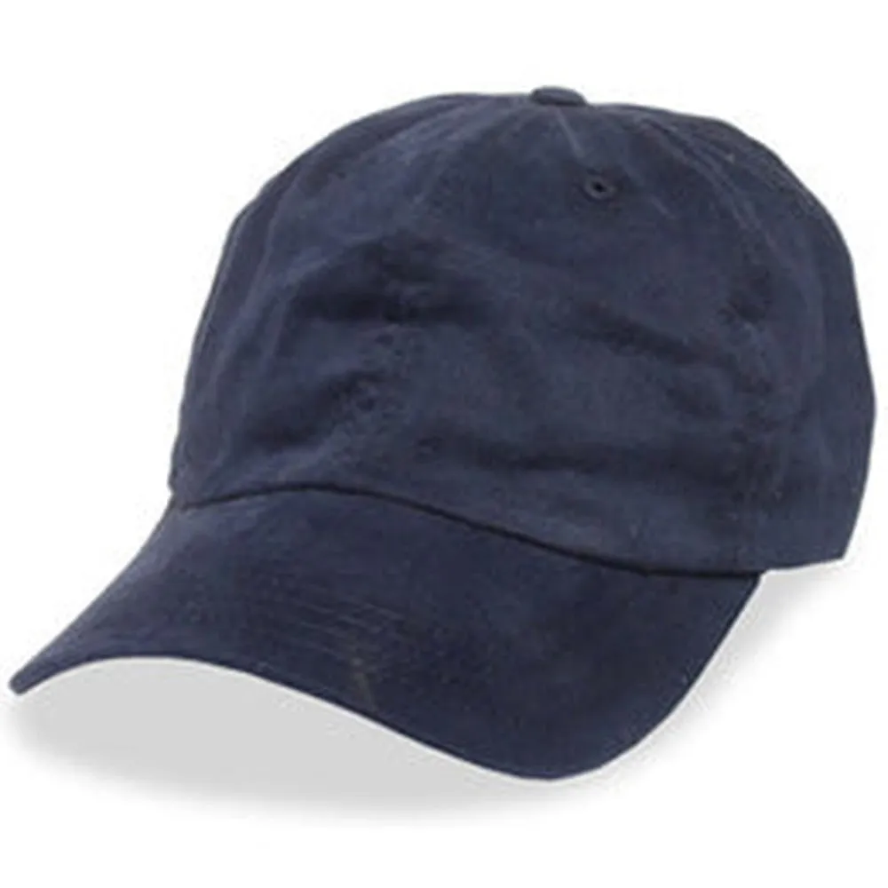 Navy Blue - Unstructured Baseball Cap