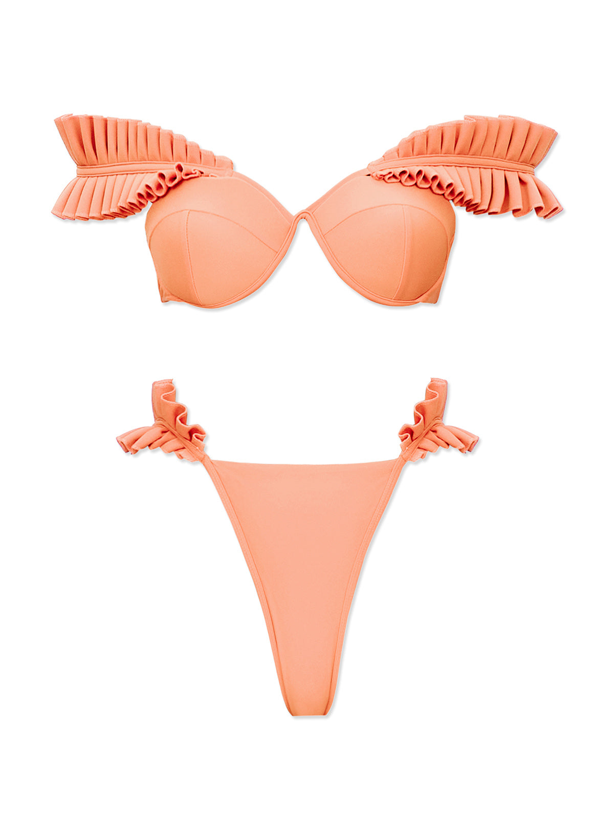 Peach Mulan Bikini