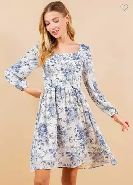 Rosemary Blue Dress