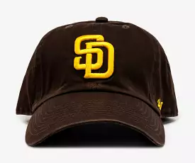 San Diego Padres Clean Up Mens Hat (Brown)