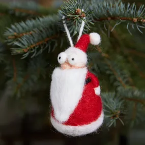 Santa Woolie Ornament