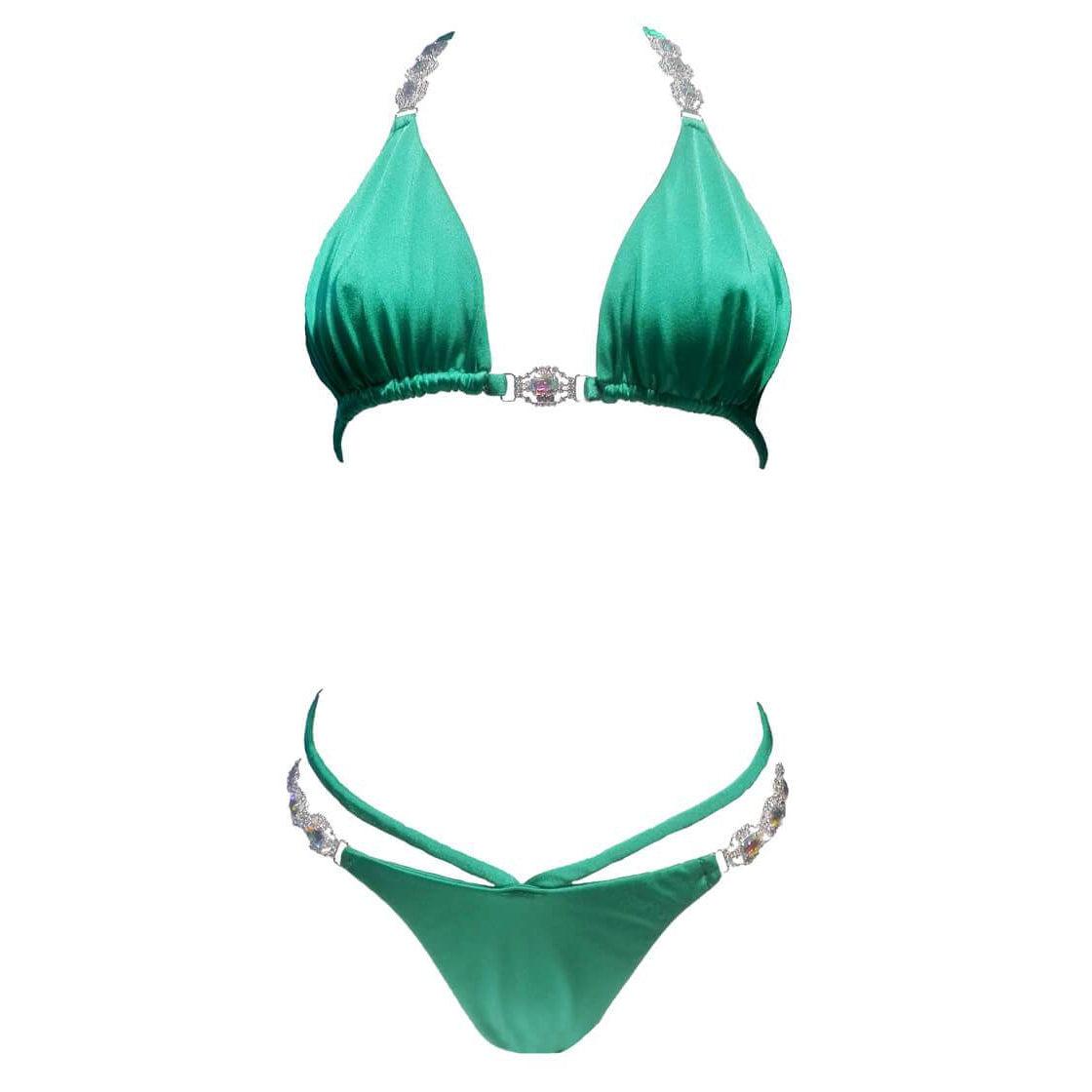 Shanel Triangle Top & Tango Bottom - Green