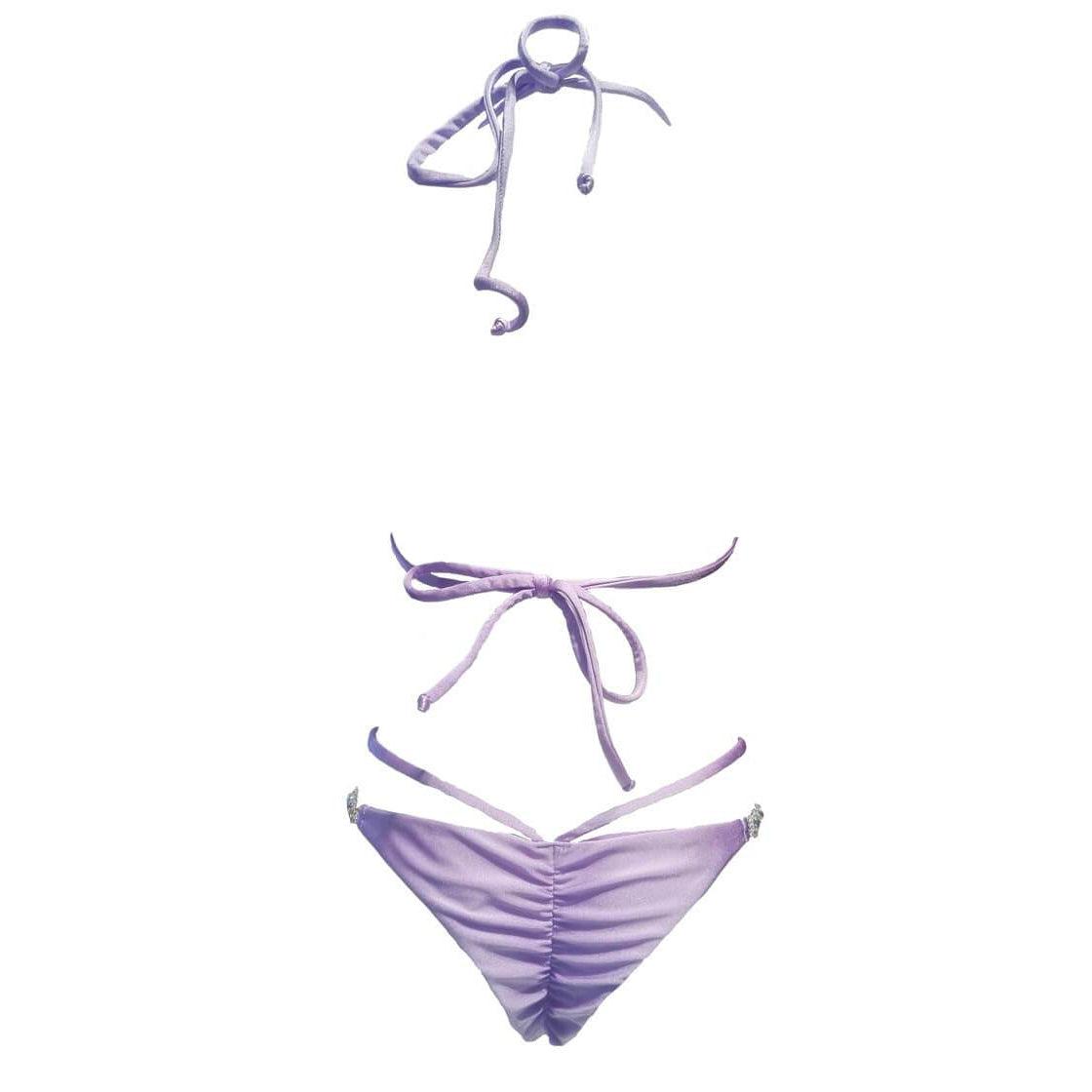 Shanel Triangle Top & Tango Bottom - Purple