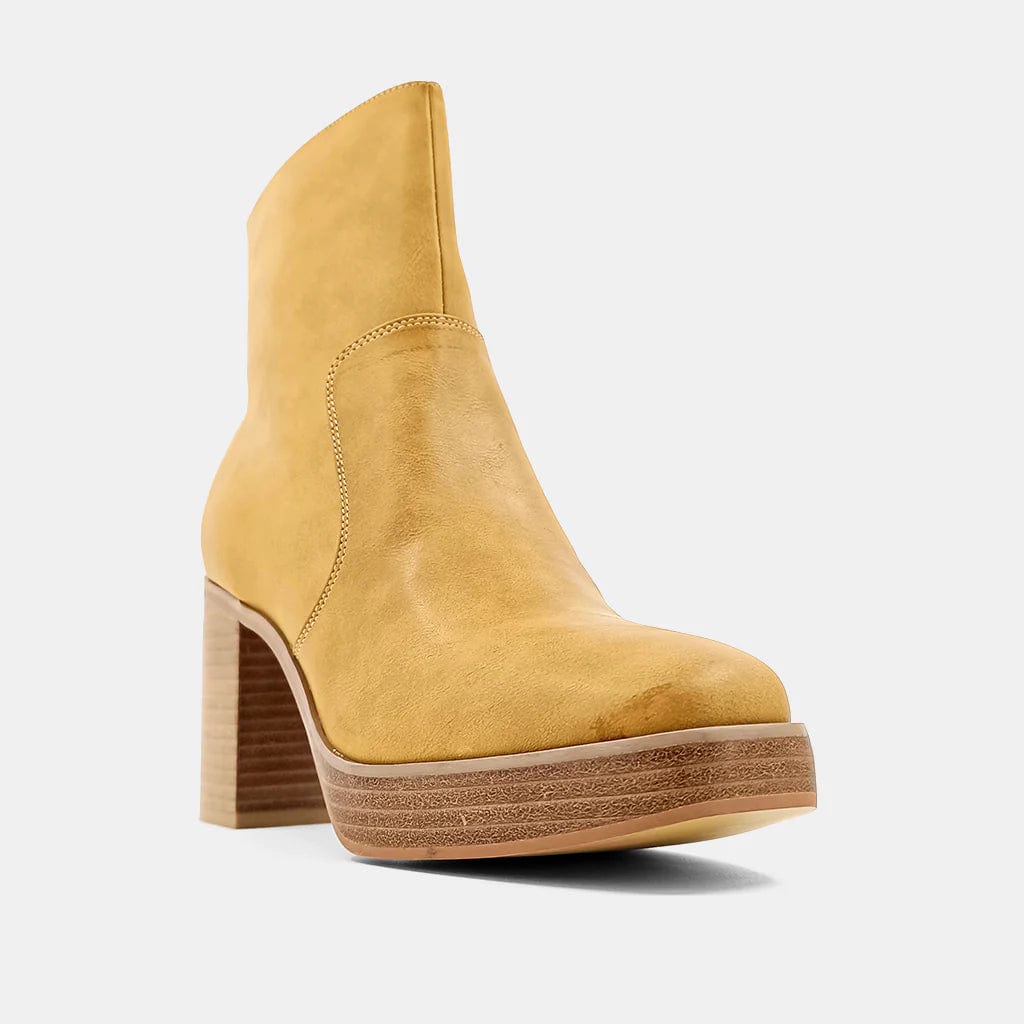 Shu Shop Tan Vernita Platform Bootie