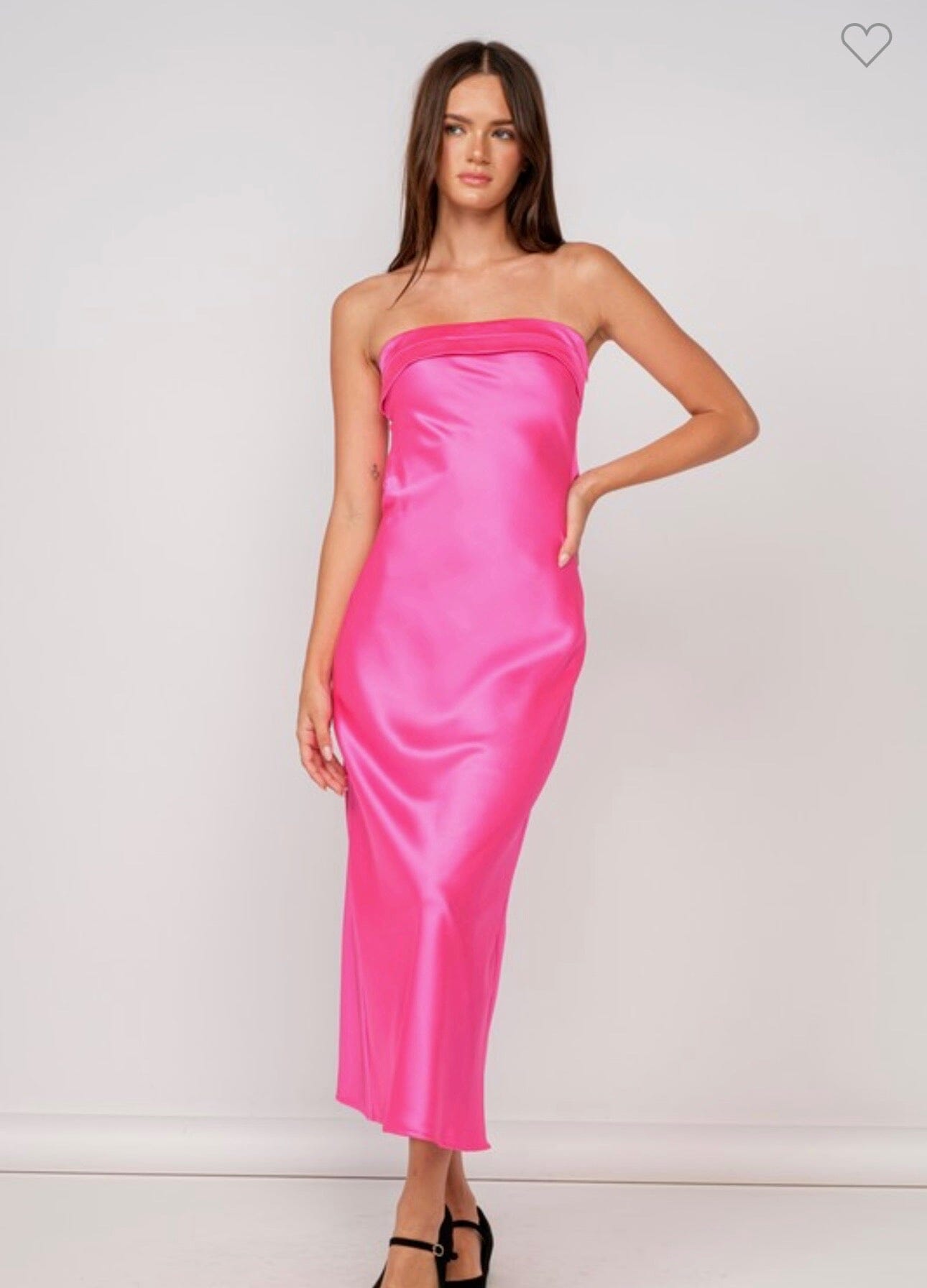 Sydney Satin Midi Dress