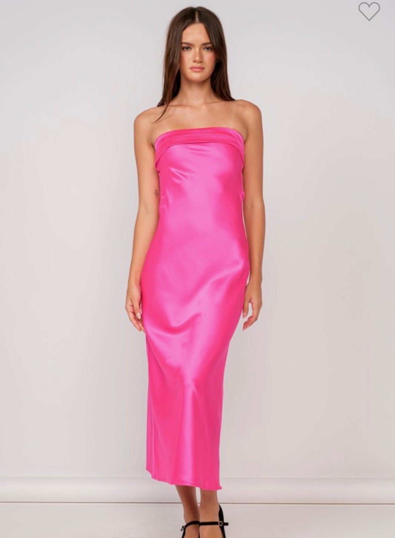 Sydney Satin Midi Dress