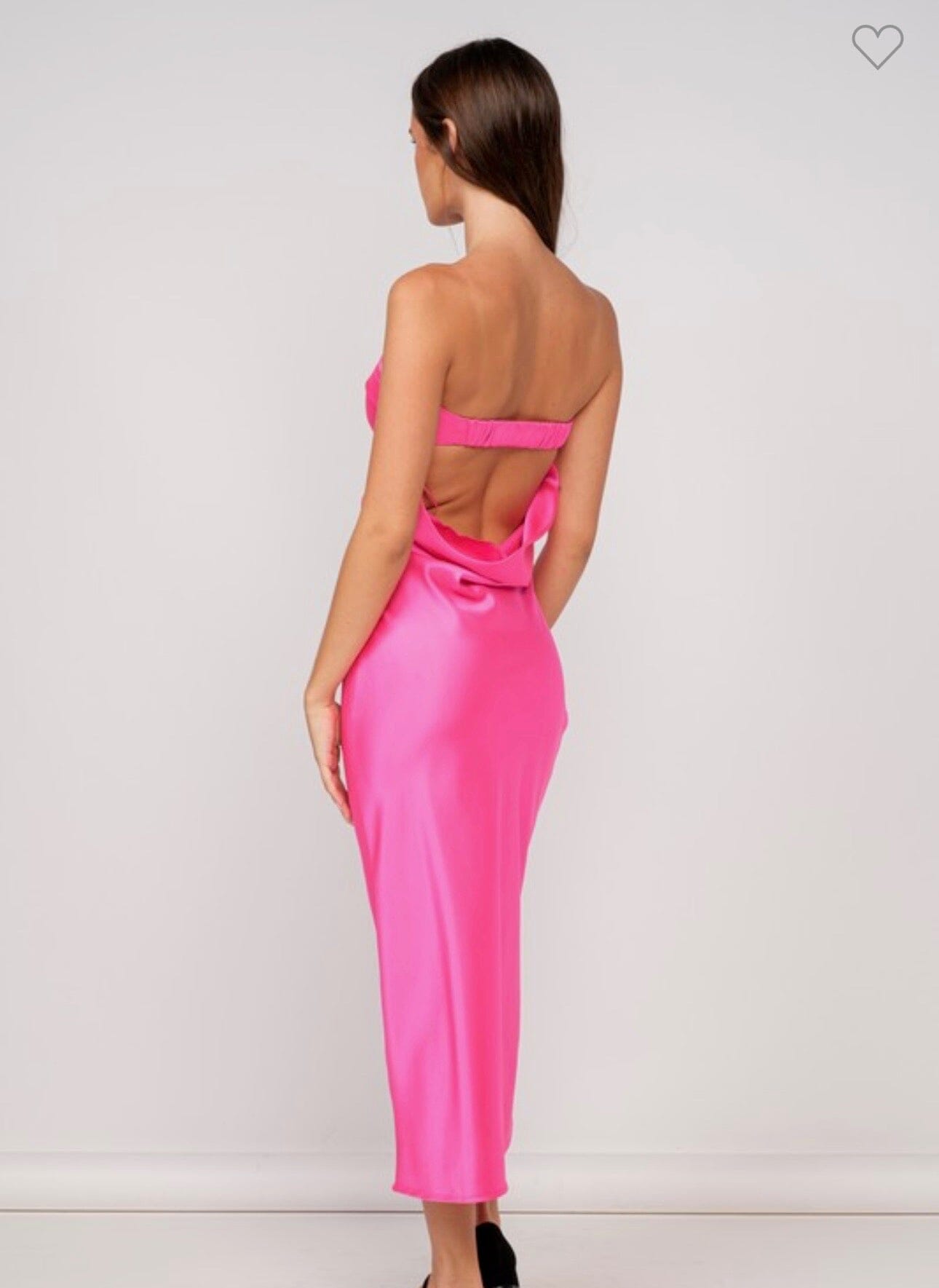 Sydney Satin Midi Dress