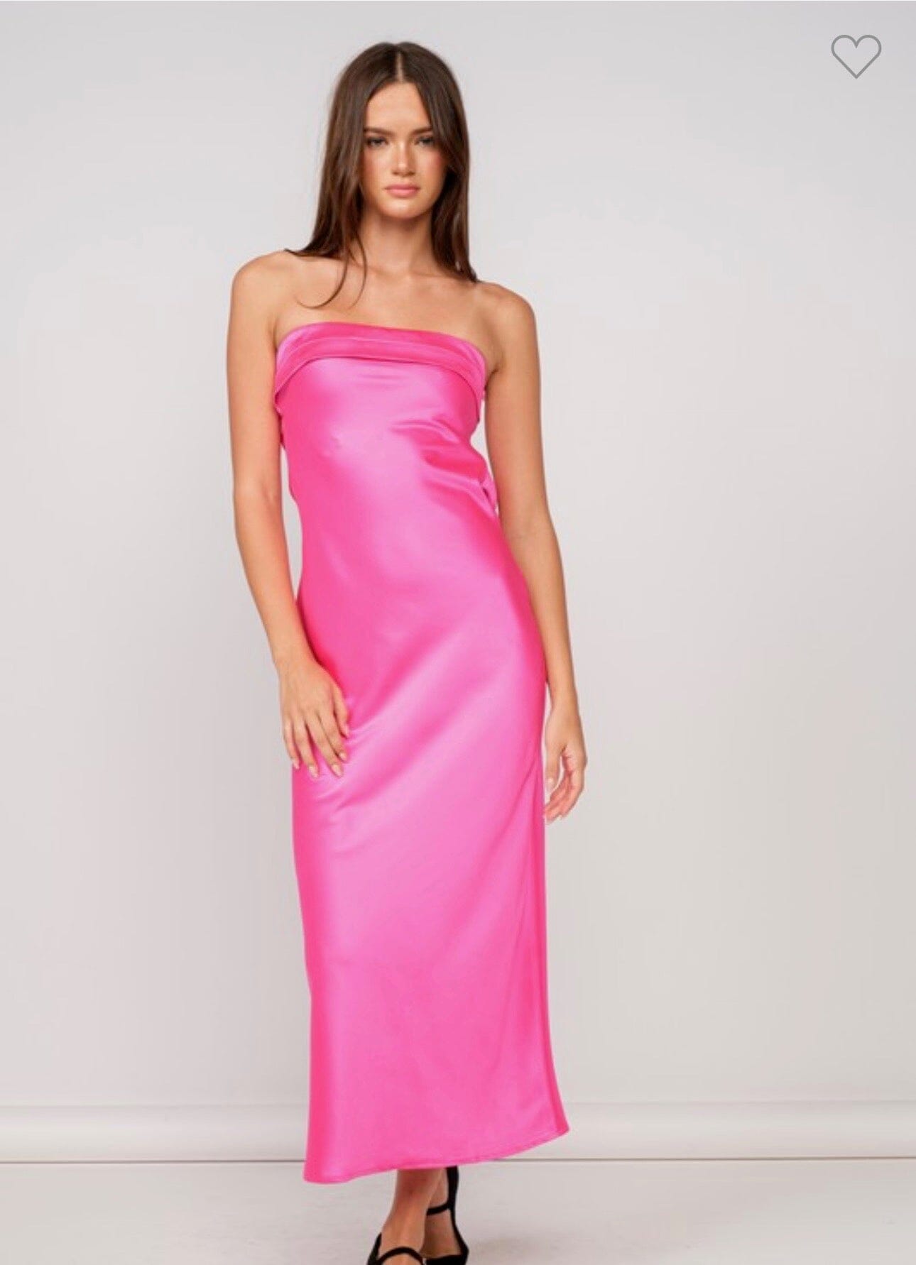 Sydney Satin Midi Dress