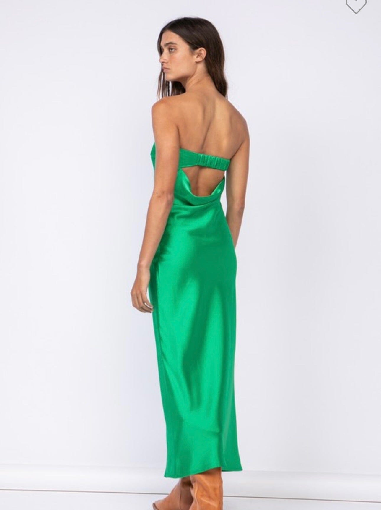 Sydney Satin Midi Dress