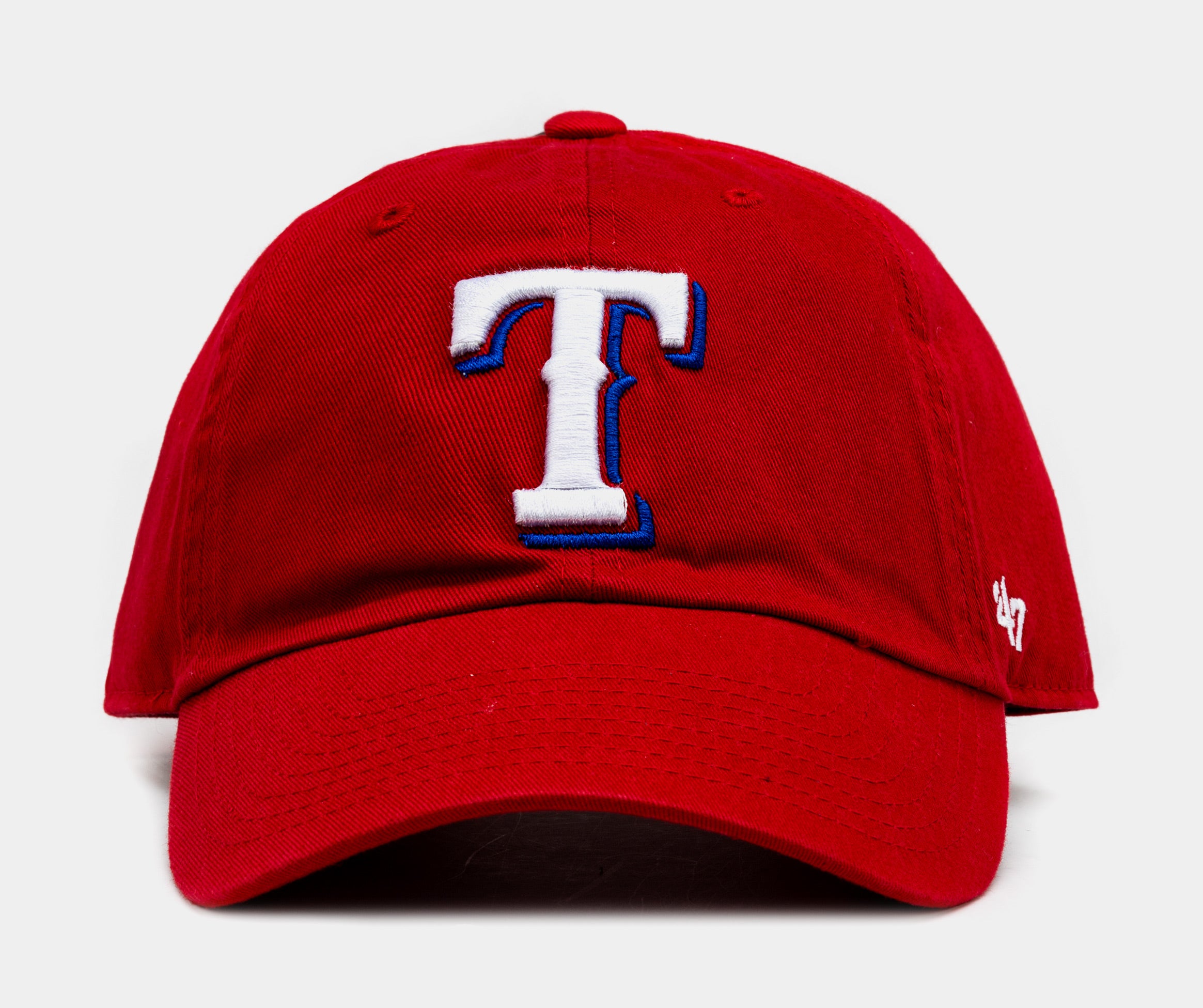 Texas Rangers Clean Up Mens Hat (Red)