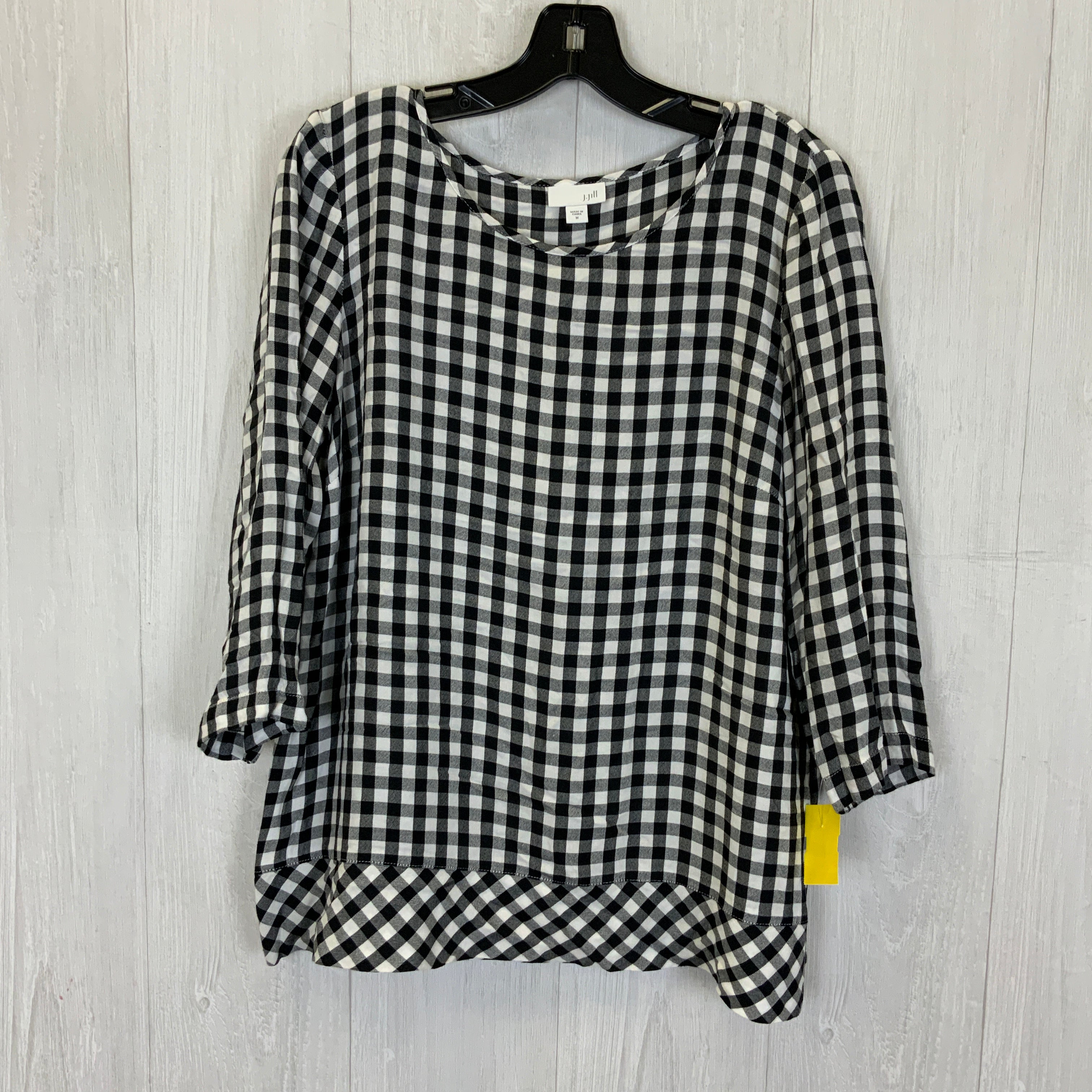 Top 3/4 Sleeve Basic By J Jill  Size: M