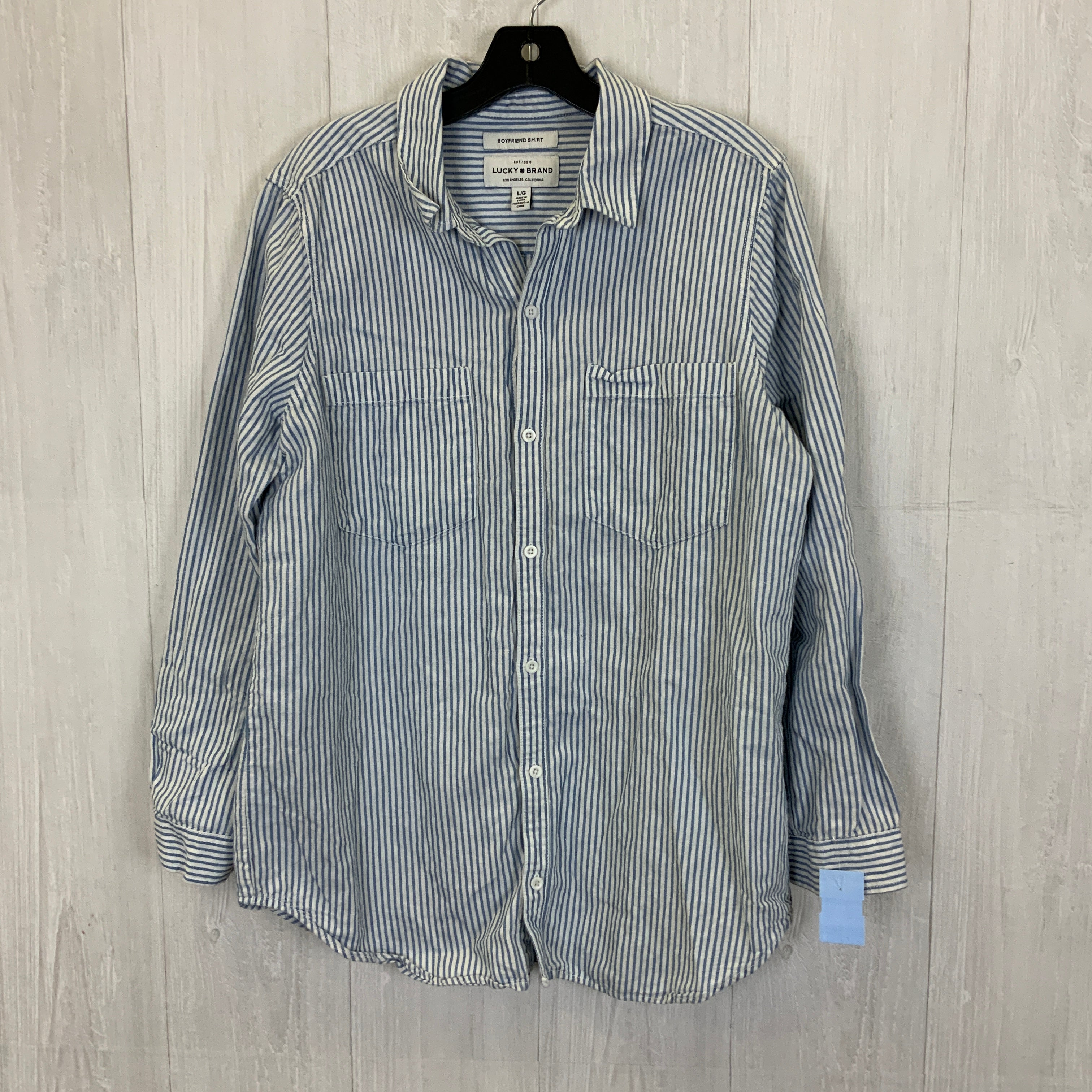 Top Long Sleeve By Lucky Brand  Size: L