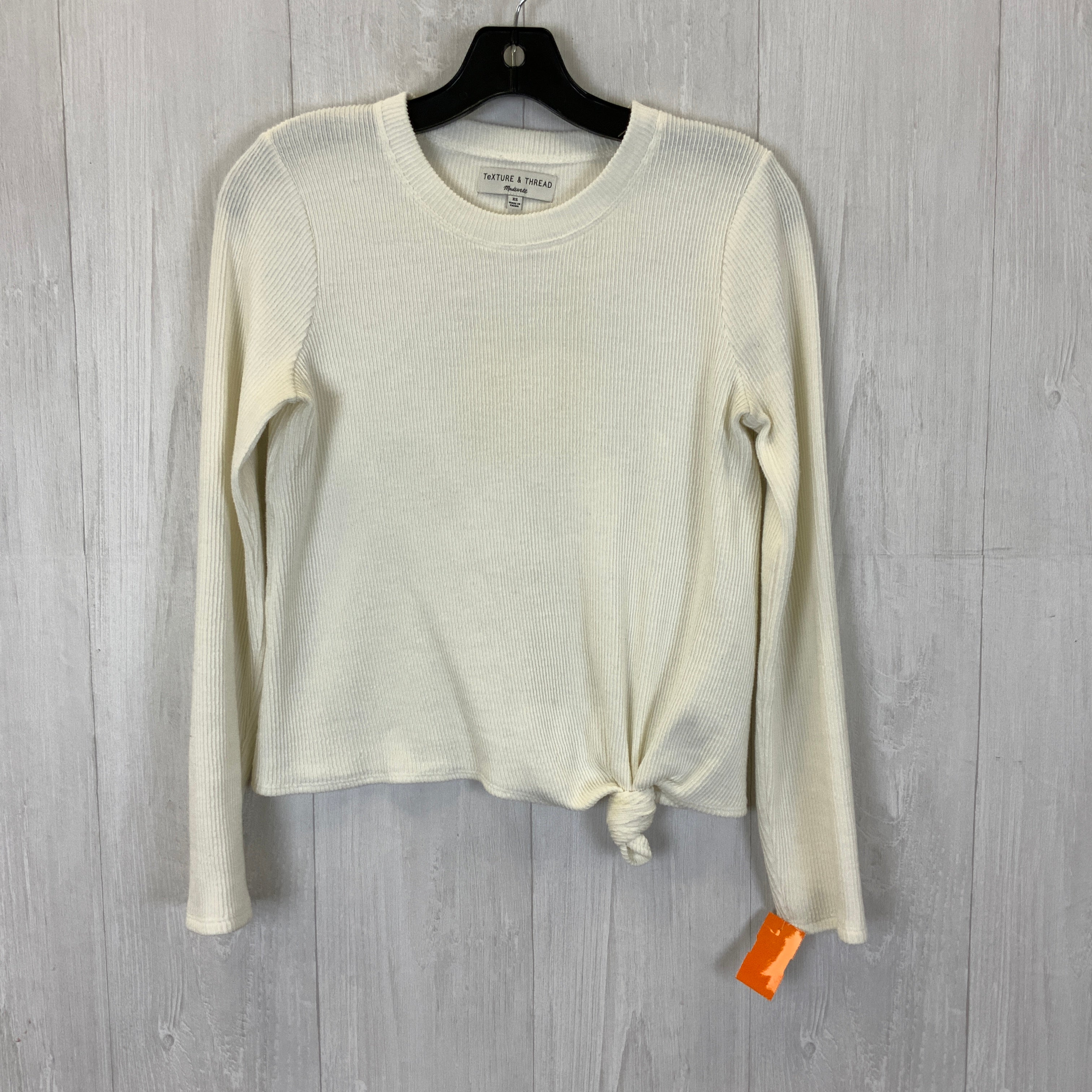 Top Long Sleeve By Madewell  Size: Xs