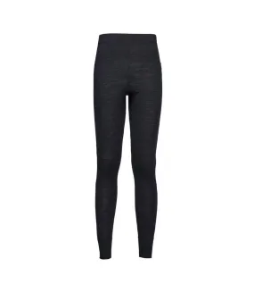 Womens/ladies merino wool thermal leggings black Portwest