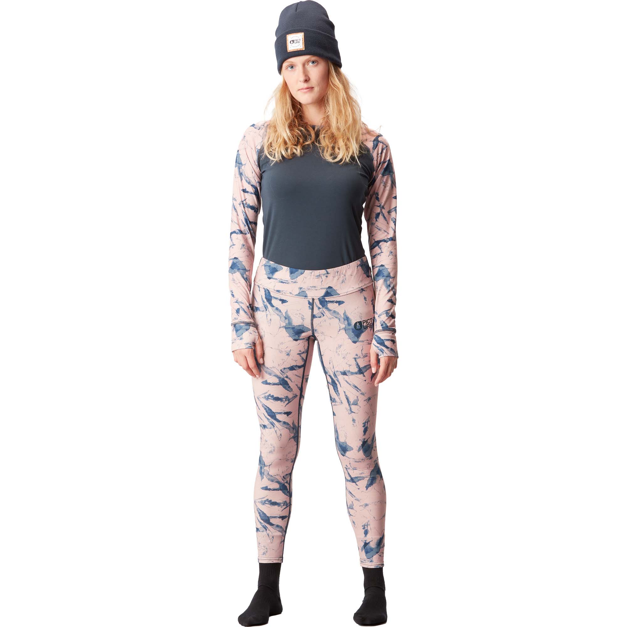 Xina Printed Bottom Women's Thermal Leggings