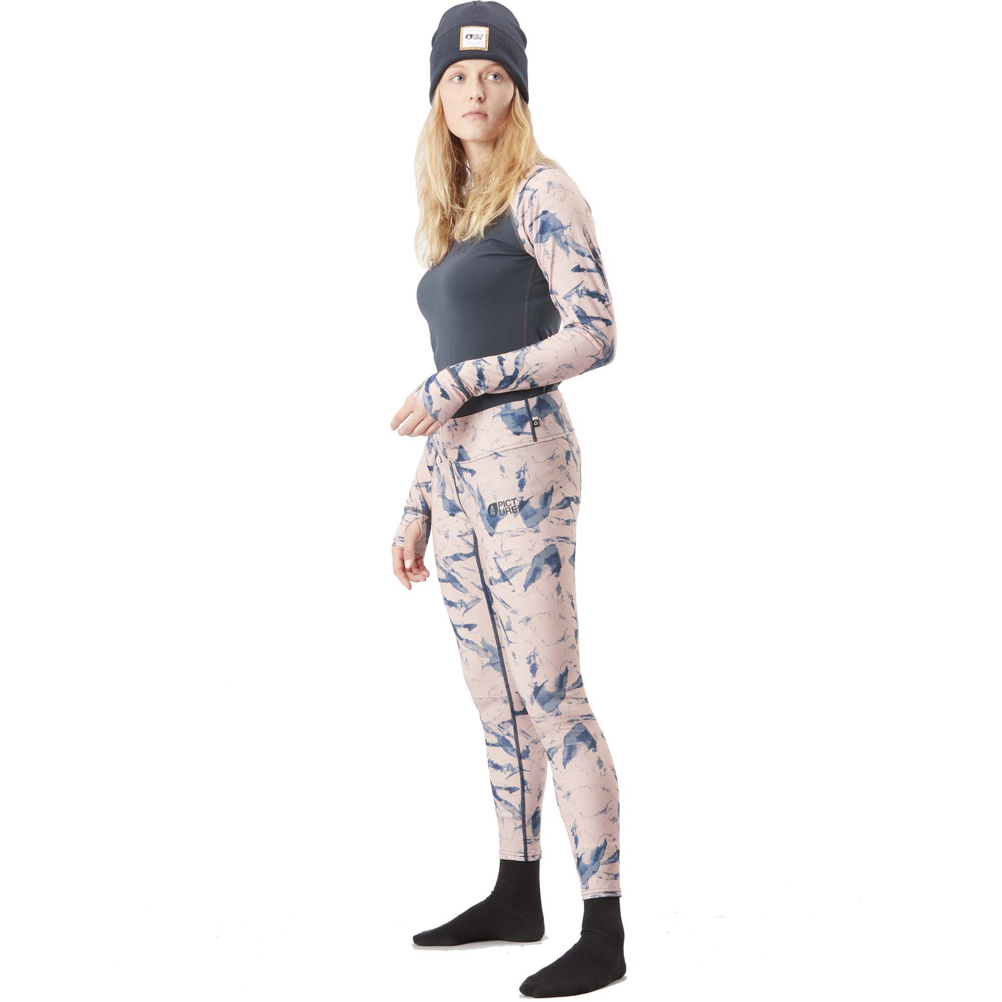 Xina Printed Bottom Women's Thermal Leggings