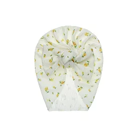 Zali Baby Turban Hat in Yellow Rose